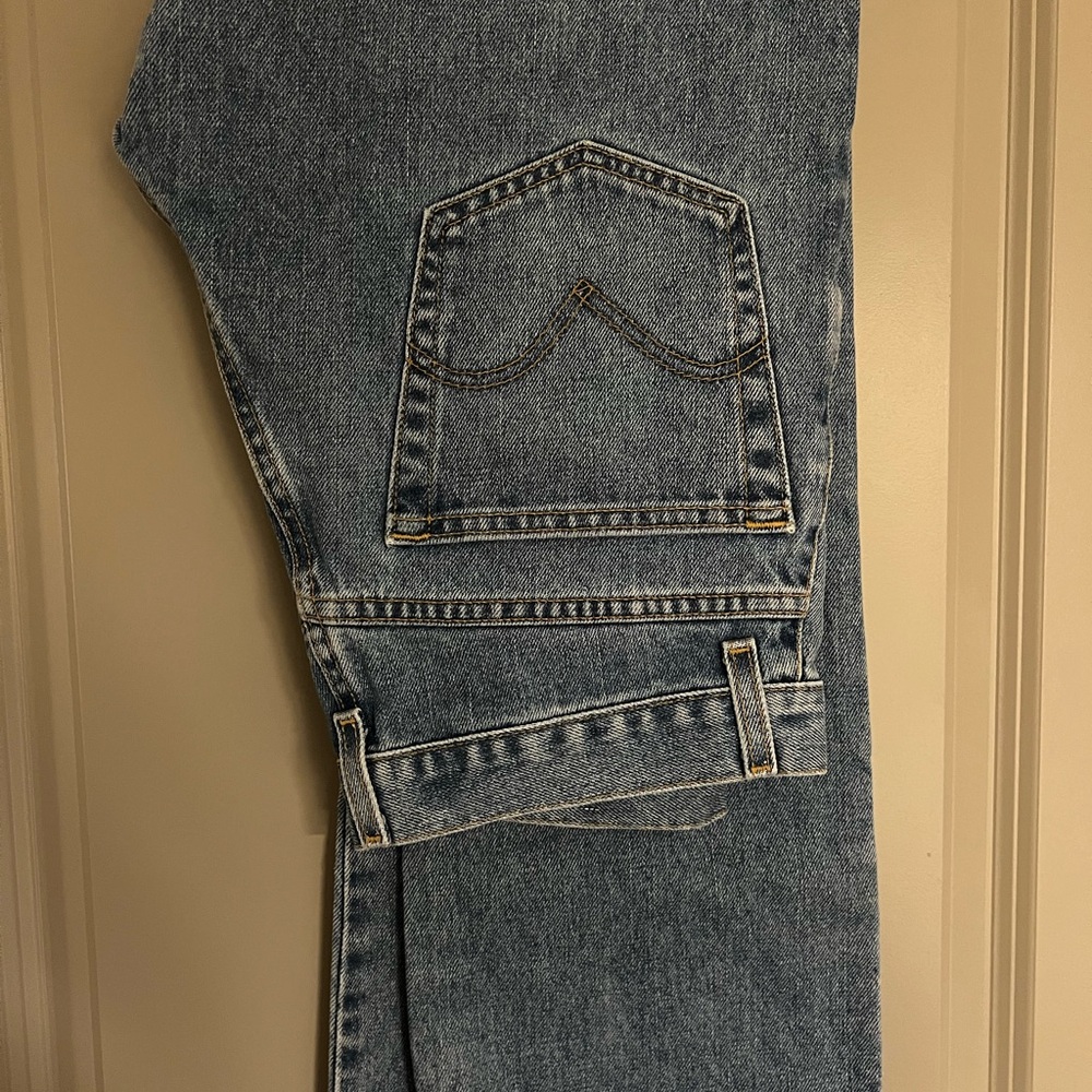 Levi's Blue Denim Jeans with Brown Label